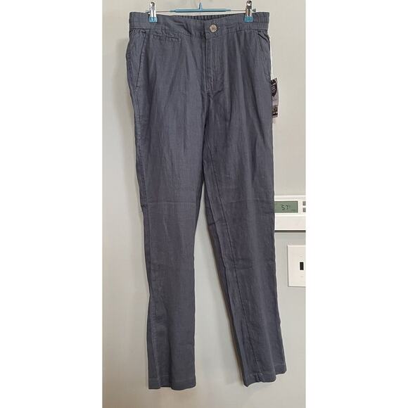 Panama Jack Pants Linen Original Collection Chino Beach Camp Small New - Picture 1 of 10